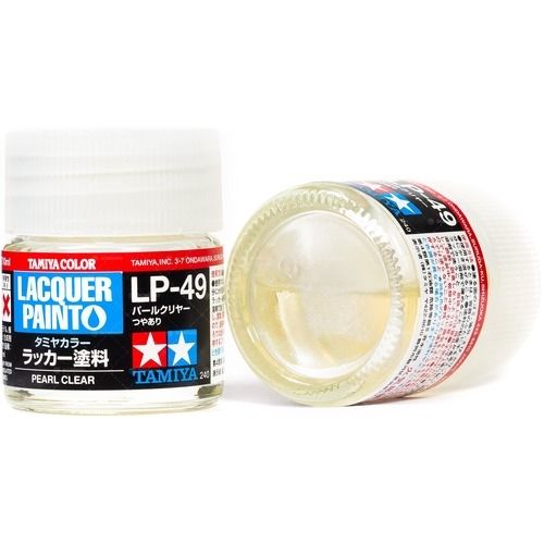  Lacquer lp49 pearl clear sơn mô hình sơn phủ màu ngọc trai 10ml Tamiya 82149 