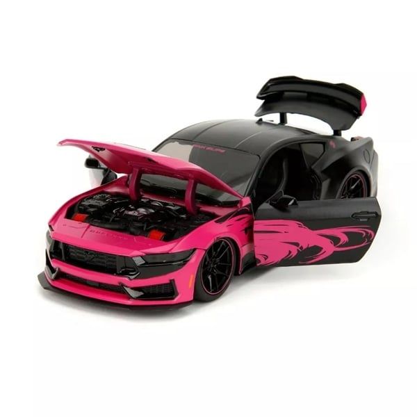  Mô hình xe Ford Mustang Shelby 2024 Dark Horses Pink slips tỉ lệ 1:24 Jada Toys 54118 