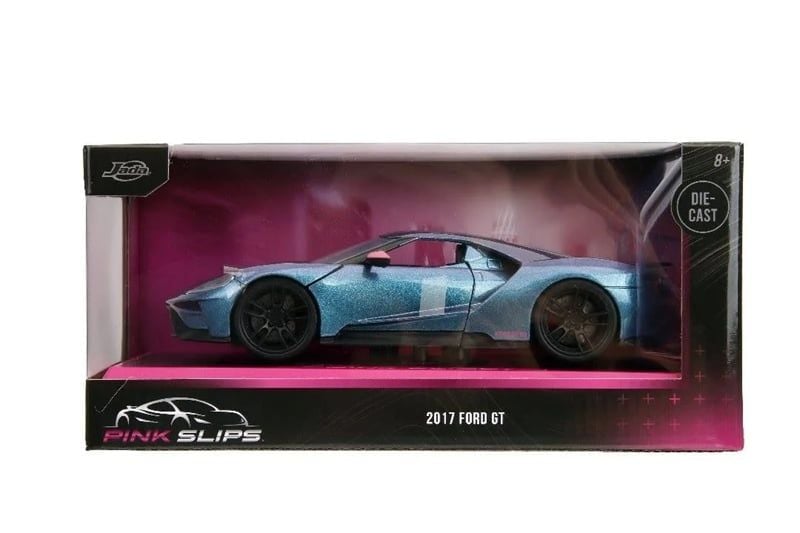  Mô hình xe 2017 Ford GT Pink Slips tỉ lệ 1:24 Jada Toys 35192 