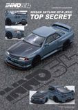  Mô hình xe Nissan R32 GT-R Stealth Grey TOP SECRET tỉ lệ 1:64 Inno64 IN64-R32TS-STGR 