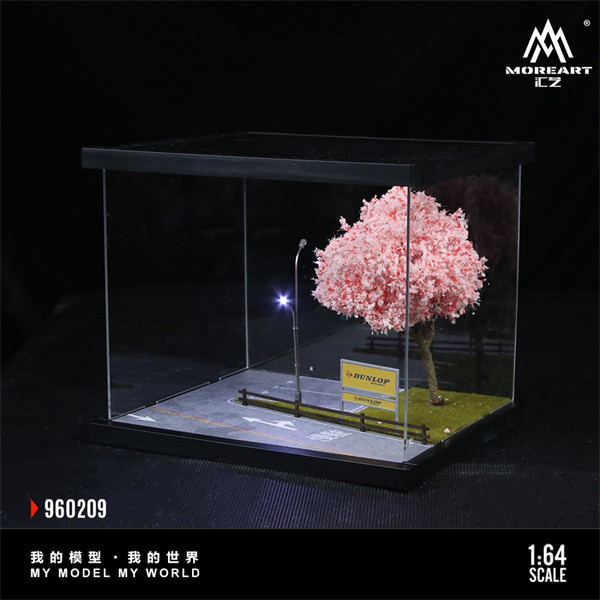  Hộp trưng bày mô phỏng bãi đỗ xe đường phố tỉ lệ 1:64 More Art MO960209 