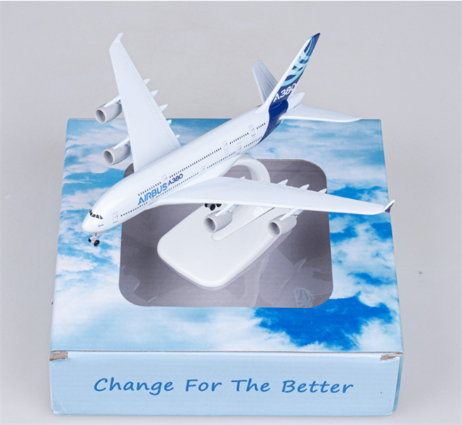  Mô hình máy bay USA Airbus A380 20cm MB20045 