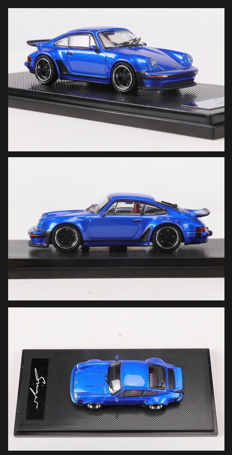  Mô hình xe Porsche Singer 930 Turbo có hộp mica tỉ lệ 1:64 Hobby Fans OT64018 