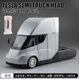  Mô hình xe đầu kéo Tesla Semi Truck full open, có phụ kiện đi kèm tỉ lệ 1:24 XHD Model OT24069 