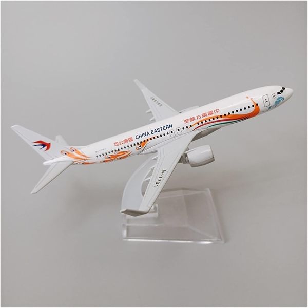  Mô hình máy bay China Estern Boeing B737 có đế 16cm MB16207 