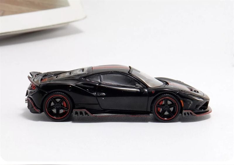  Mô hình xe Ferrari F8 Mansory Keyvany tỉ lệ 1:64 DCM & D.Bo OT64207 