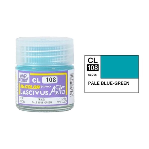  Lacquer CL108 Aura Pale Blue Green Lascivus sơn mô hình màu Pale Blue Green Lascivus 10ml Mr.Hobby CL108 