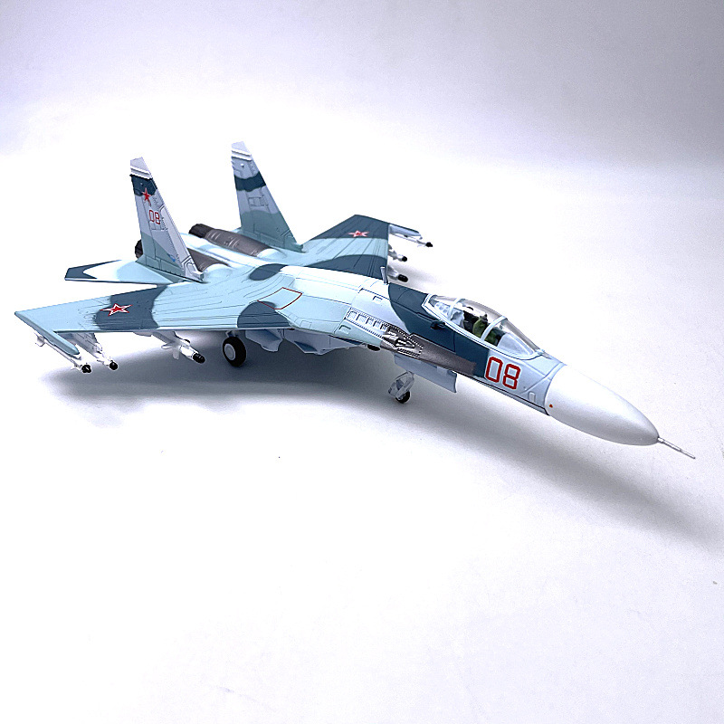  Mô hình máy bay chiến đấu Sukhoi Su-27 Flanker Russia 1987 tỉ lệ 1:100 Ns models MBQS007 