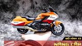  Mô hình xe độ Honda Goldwing 2020 Custom Repsol 1:12 Autono1 Welly D169D 