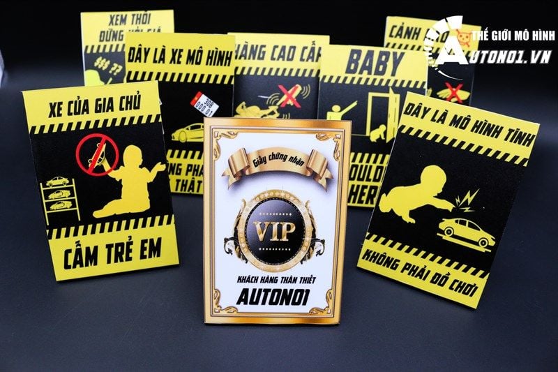  Sticker Decor Trưng bày mô hình Kích thước 8CM x 10CM PK043 