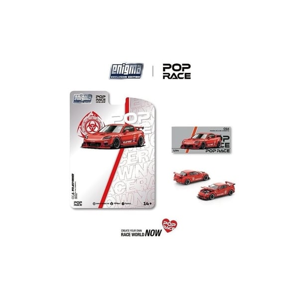  Mô hình xe MAZDA RX-8 RE-AMEMIYA tỉ lệ 1:64 Poprace bản card PRE016 