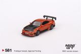  Mô hình xe Nissan Silvia S15 D-MAX Metallic Orange tỉ lệ 1:64 MiniGT 