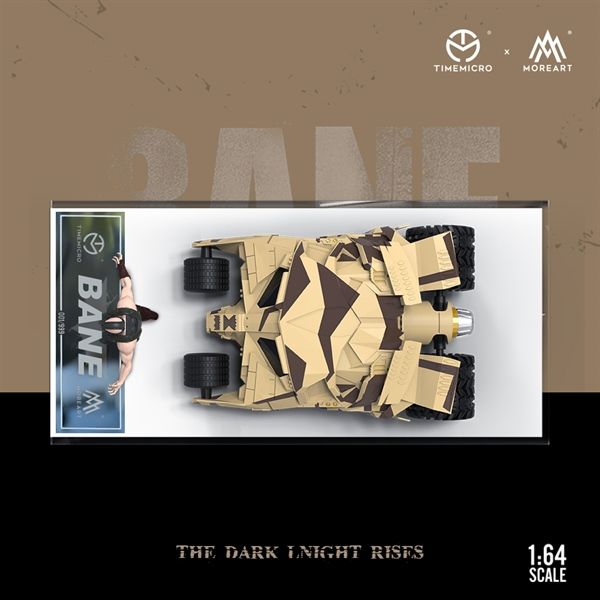  Mô hình xe Bane's Tumbler Camo kèm figure BANE đi kèm tỉ lệ 1:64 Modern Art More art MO222042 