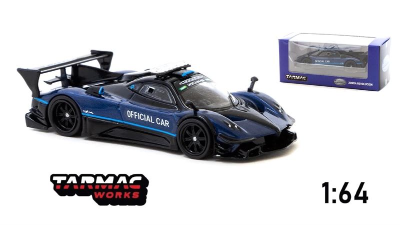  Mô hình xe Pagani Zonda Revolución Suzuka 10 Hours 2019 tỉ lệ 1:64 Tarmac Works 