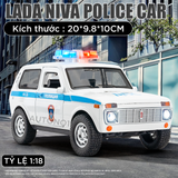  Mô hình xe Lada Niva full open , có đèn và âm thanh tỉ lệ 1:18 Alloy Model OT396 