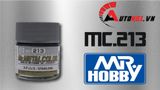  Lacquer mc213 stainless metal sơn mô hình màu kim loại xám Lacquer 10ml Mr.Hobby MC213 