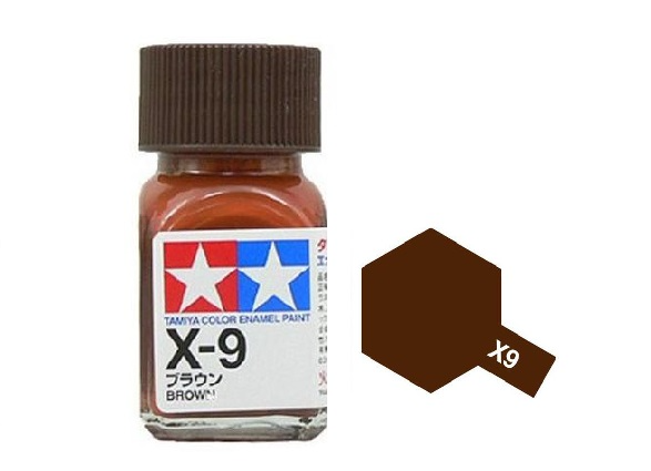  Enamel x9 brown sơn mô hình màu nâu 10ml Tamiya 80009 