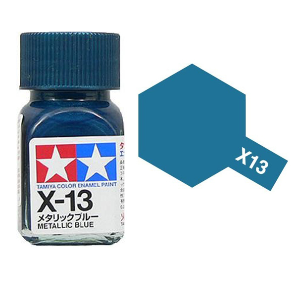  Enamel x13 metallic blue sơn mô hình màu xanh kim loại 10ml Tamiya 80013 