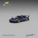  Mô hình xe Pagani Zonda R galaxy tỉ lệ 1:64 CM model CM64-REVOLUCION-09 