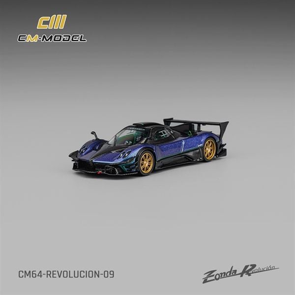  Mô hình xe Pagani Zonda R galaxy tỉ lệ 1:64 CM model CM64-REVOLUCION-09 