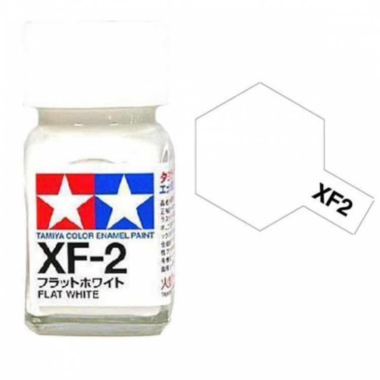  Enamel xf2 flat white sơn mô hình màu trắng mờ 10ml Tamiya 80302 