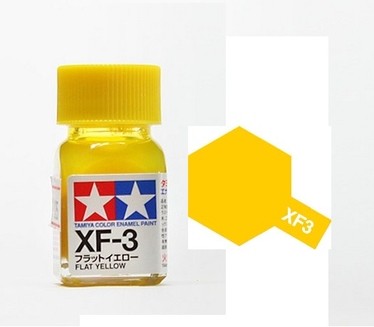  Enamel xf3 flat yellow sơn mô hình màu vàng mờ 10ml Tamiya 80303 