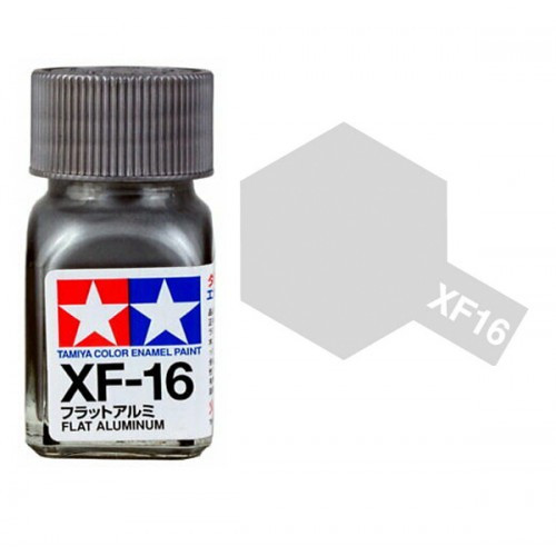  Enamel xf16 flat aluminum sơn mô hình màu nhôm mờ 10ml Tamiya 80316 