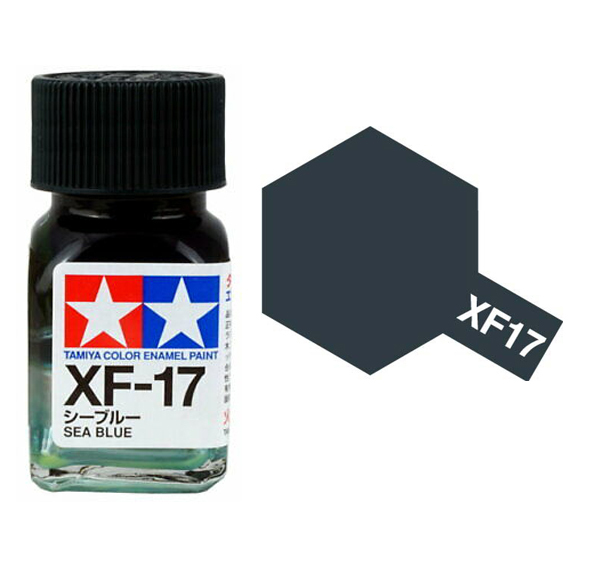  Enamel xf17 sea blue sơn mô hình màu xanh đại dương 10ml Tamiya 80317 