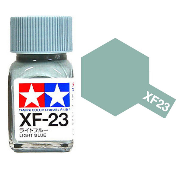  Enamel xf23 light blue sơn mô hình màu xanh nhạt 10ml Tamiya 80323 