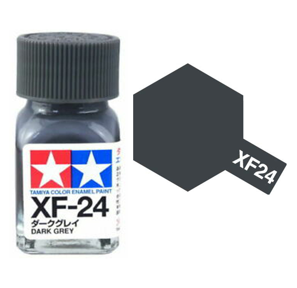  Enamel xf24 dark grey sơn mô hình màu xám đậm 10ml Tamiya 80324 