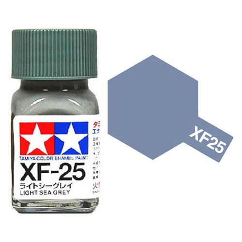  Enamel xf25 light sea grey sơn mô hình màu xám xanh nhạt 10ml Tamiya 80325 