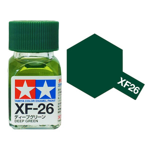  Enamel xf26 deep green sơn mô hình màu xanh lá đậm 10ml Tamiya 80326 