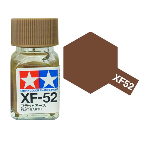  Enamel xf52 flat earth sơn mô hình màu nâu đất 10ml Tamiya 80352 