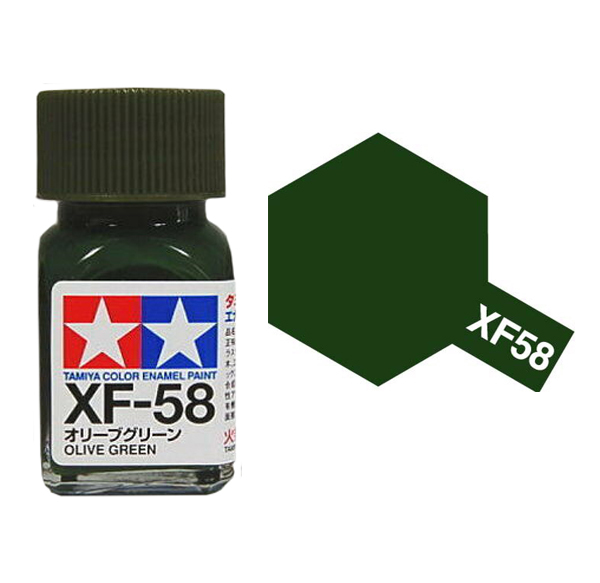  Enamel xf58 olive green sơn mô hình màu xanh olive 10ml Tamiya 80358 