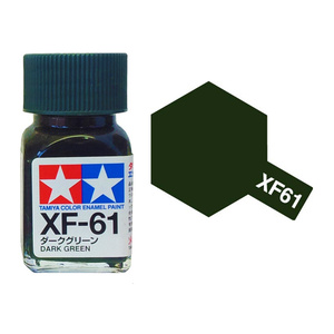 Enamel xf61 dark green sơn mô hình màu xanh tối 10ml Tamiya 80361 
