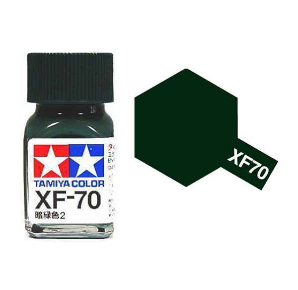  Enamel xf70 dark green 2 (ijn) sơn mô hình màu xanh đậm 10ml Tamiya 80370 
