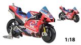  Mô hình xe mô tô GP Ducati Desmoscidici Pramac Racing 2021 tỉ lệ 1:18 Maisto 8124 