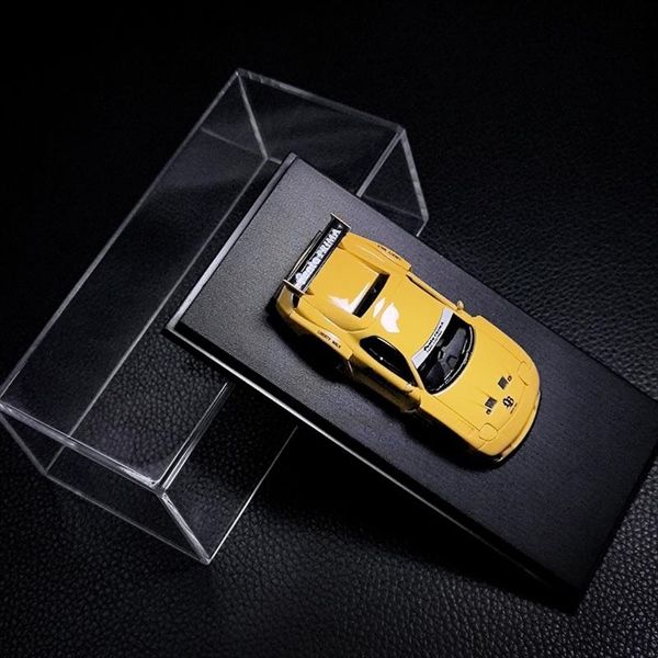  Mô hình xe Mazda RX7 Wide Body Modification tỉ lệ 1:64 DECODE model OT64332 
