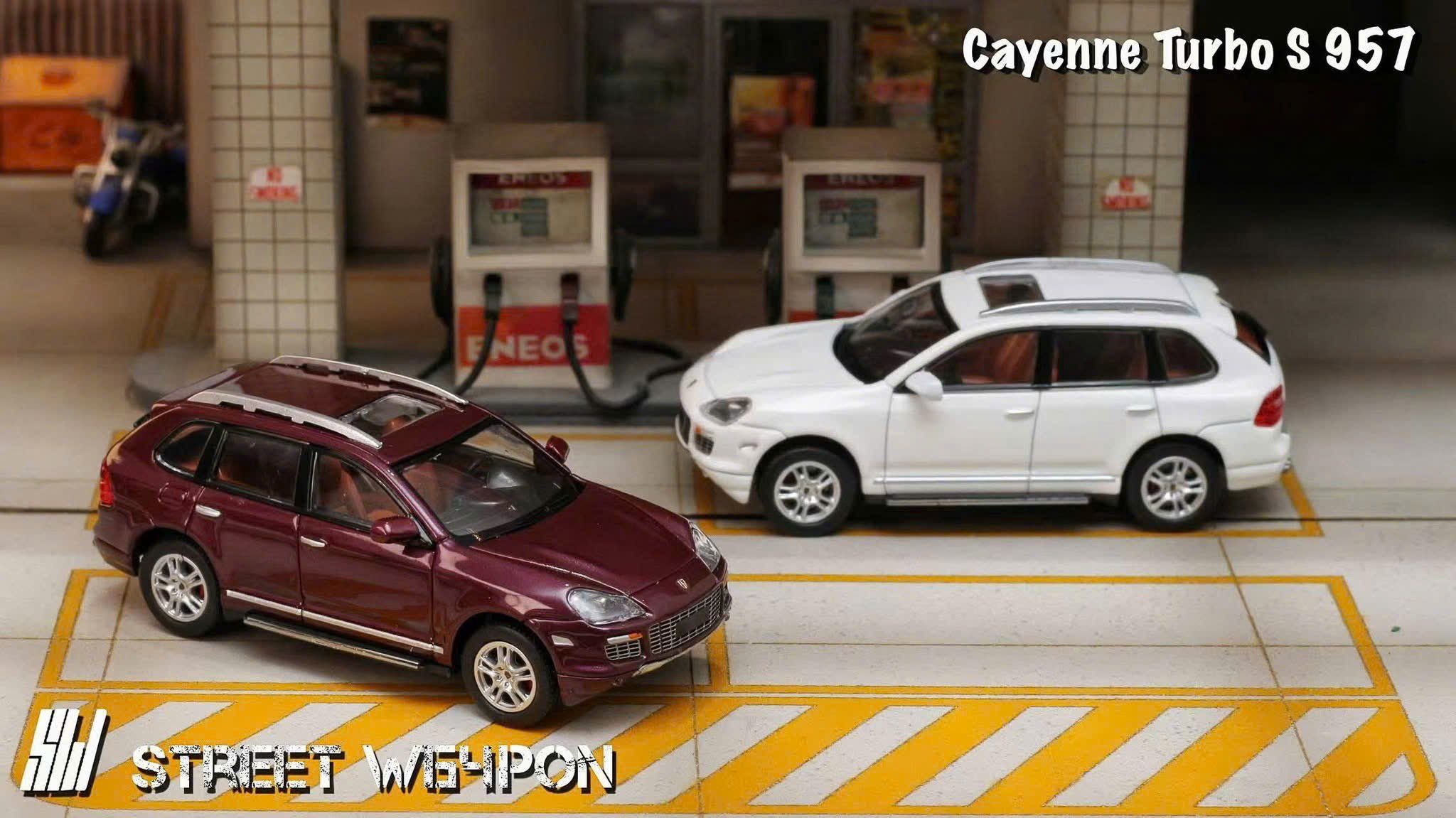  Mô hình xe Porsche Cayenne Turbo S 957 tỉ lệ 1:64 Street Weapon OT64461 