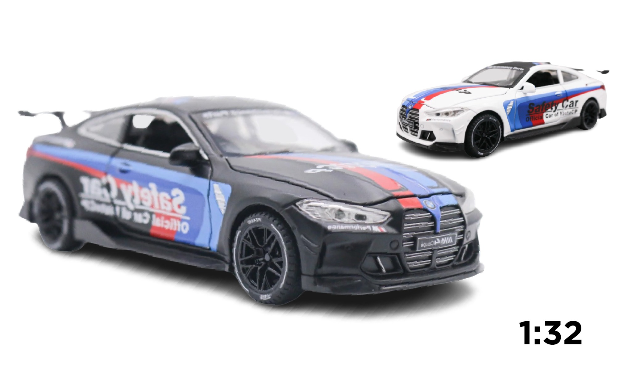  Mô hình xe Ô Tô Bmw M4 Dmt Safety Racing tỉ lệ 1:32 Xinao 7912 