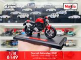  Mô hình xe Ducati Monster 2021 tỉ lê 1:18 Maisto 8149 