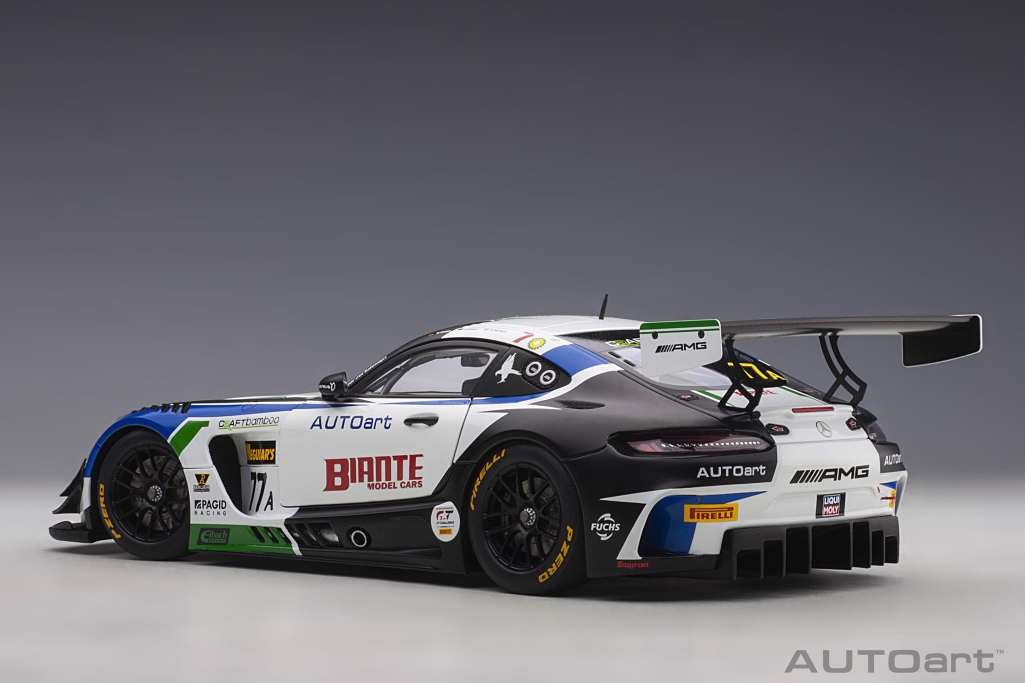  [ORDER] MÔ HÌNH XE MERCEDES-AMG GT3 BATHURST 12H 2019 TEAM CRAFT BAMBOO BLACK FALCON 1:18 AUTOART OD001 