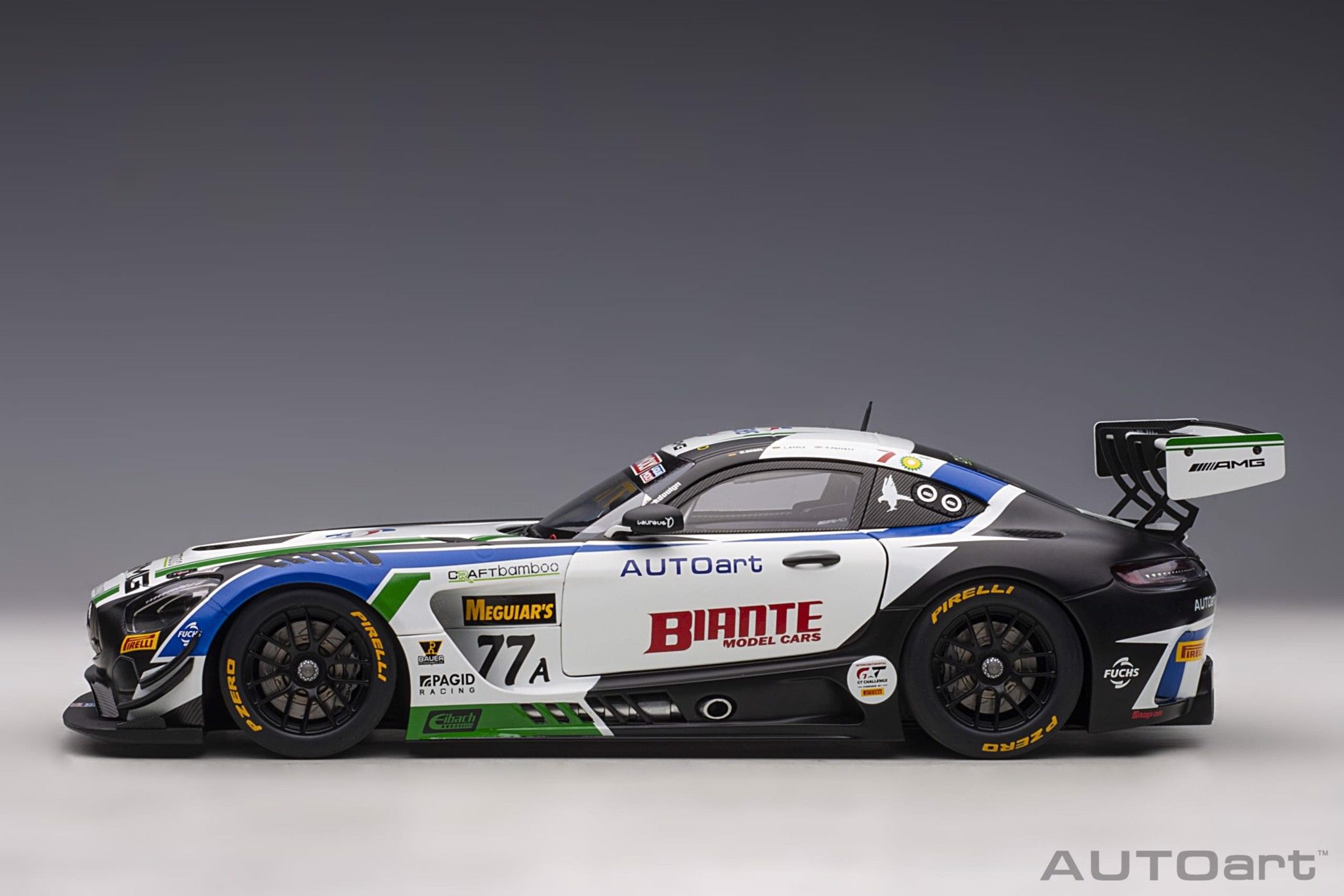  [ORDER] MÔ HÌNH XE MERCEDES-AMG GT3 BATHURST 12H 2019 TEAM CRAFT BAMBOO BLACK FALCON 1:18 AUTOART OD001 