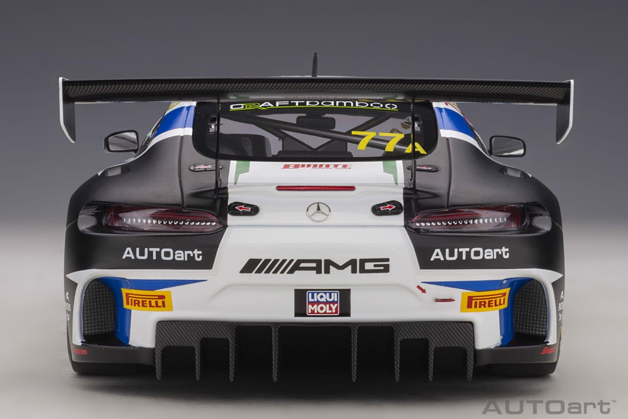  [ORDER] MÔ HÌNH XE MERCEDES-AMG GT3 BATHURST 12H 2019 TEAM CRAFT BAMBOO BLACK FALCON 1:18 AUTOART OD001 