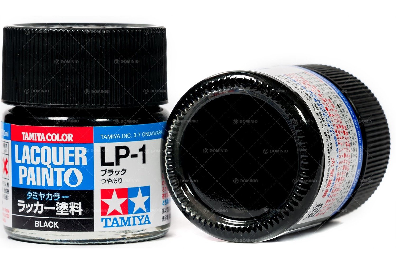  Lacquer lp1 black sơn mô hình màu đen 10ml Tamiya 82101 