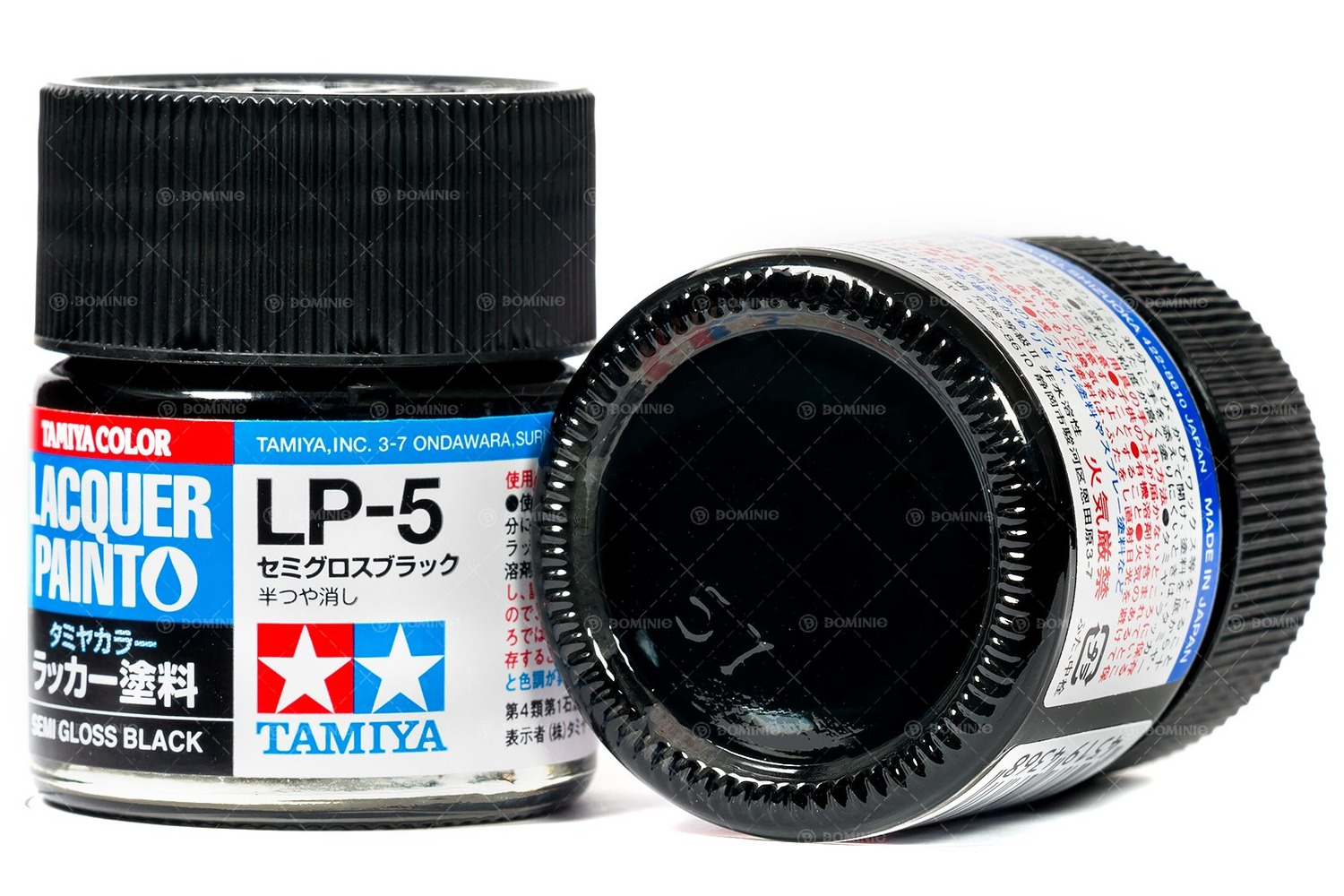  Lacquer lp5 semi gloss black sơn mô hình màu đen bóng 10ml Tamiya 82105 