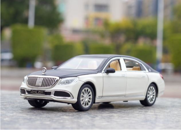  Mô hình xe Mercedes Maybach S600 full open tỉ lệ 1:24 Chezhi OT443 