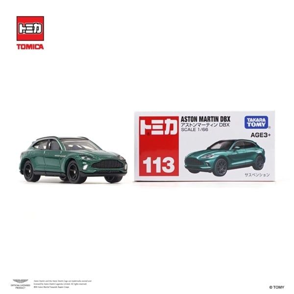  Mô hình xe Tomica Asia 150 Aston Martin DBX No.113 tỉ lệ 1:66 Tomica 944164 