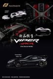  Mô hình xe Dodge Viper Mk3 ACR (VX I) Diecast Model tỉ lệ 1:64 Hone Model OT64431 