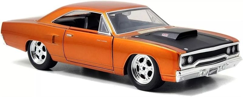  Mô hình xe Plymount Road runner Dom's Fast & Furious mở full cửa tỉ lệ 1:24 Jada toys 97126 
